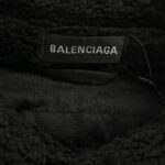 Balenciaga 24Fw Paris small label lambskin cotton jacket