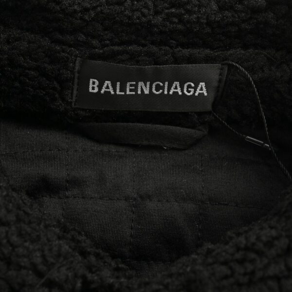 Balenciaga 24Fw Paris small label lambskin cotton jacket
