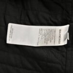 Balenciaga 24Fw Paris small label lambskin cotton jacket