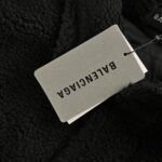 Balenciaga 24Fw Paris small label lambskin cotton jacket