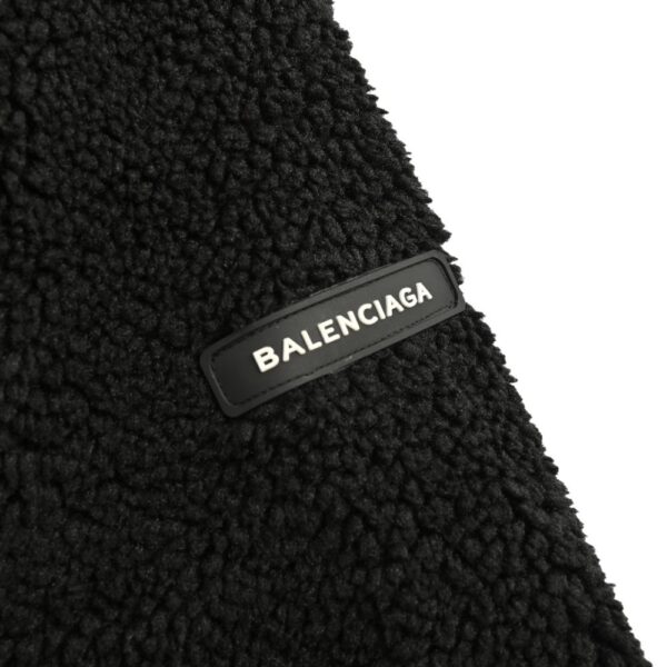 Balenciaga 24Fw Paris small label lambskin cotton jacket
