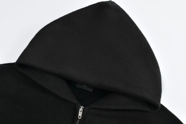 Balenciaga 24FW Street View Teddy Hooded Jacket