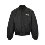 Balenciaga Coca Cola Embroidery Flight Quilted Jacket