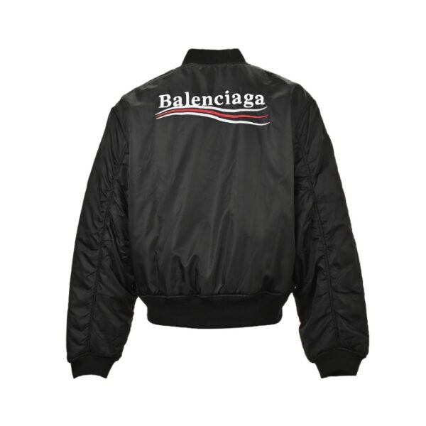 Balenciaga Coca Cola Embroidery Flight Quilted Jacket