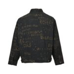 Balenciaga 24Fw Color Printed Denim Jacket