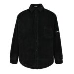 Balenciaga Lambswool sleeve jacket Black