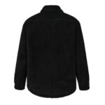 Balenciaga Lambswool sleeve jacket Black