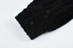 Balenciaga Lambswool sleeve jacket Black