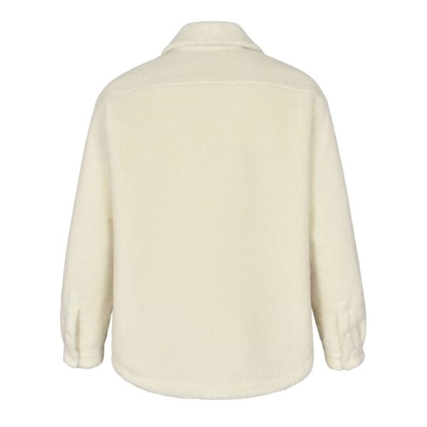 Balenciaga Lambswool sleeve jacket White