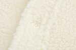 Balenciaga Lambswool sleeve jacket White