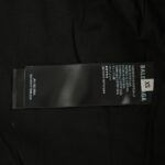 Balenciaga Embroidered patchwork zipper stand collar woolen coat