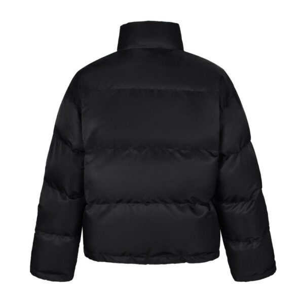 Balenciaga Double-faced cotton jacket with ring buckle Black