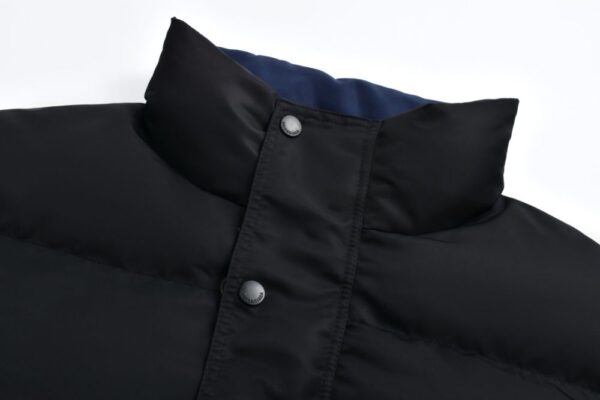 Balenciaga Double-faced cotton jacket with ring buckle Black