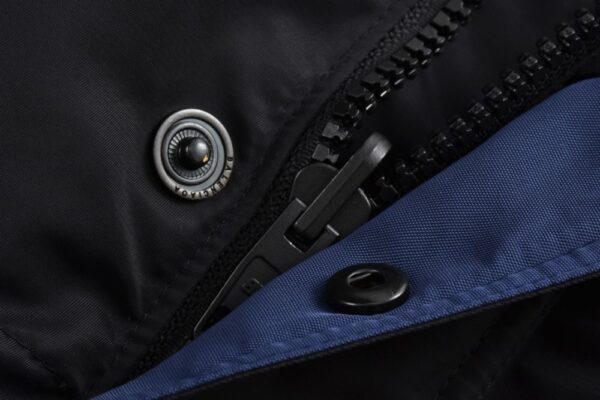 Balenciaga Double-faced cotton jacket with ring buckle Black