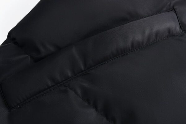 Balenciaga Double-faced cotton jacket with ring buckle Black