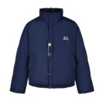 Balenciaga Double-faced cotton jacket with ring buckle