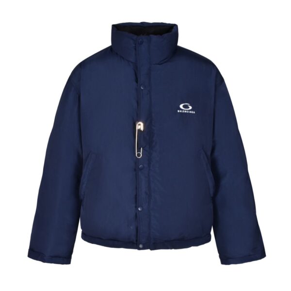 Balenciaga Double-faced cotton jacket with ring buckle