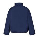 Balenciaga Double-faced cotton jacket with ring buckle