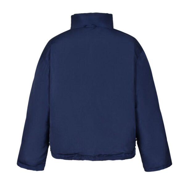 Balenciaga Double-faced cotton jacket with ring buckle