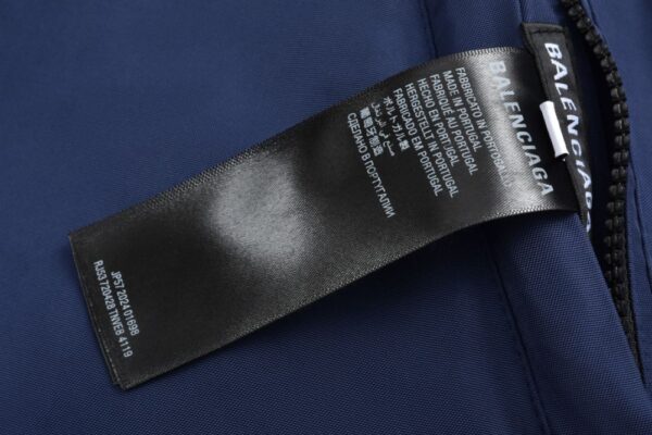 Balenciaga Double-faced cotton jacket with ring buckle