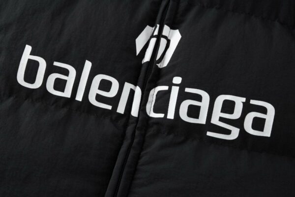 Balenciaga No. 10 Football Patchwork Cotton Jacket