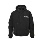 Balenciaga 24Fw Tape Print Hooded Windbreaker Jacket
