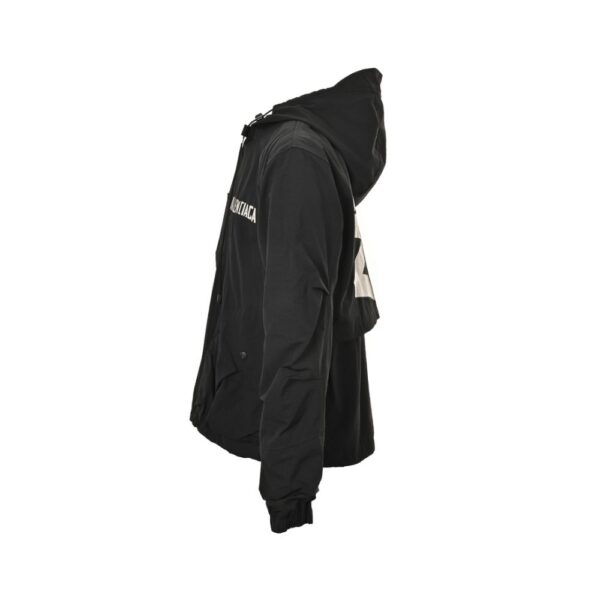Balenciaga 24Fw Tape Print Hooded Windbreaker Jacket