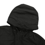 Balenciaga 24Fw Tape Print Hooded Windbreaker Jacket