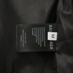 Balenciaga 24Fw Tape Print Hooded Windbreaker Jacket