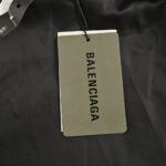 Balenciaga 24Fw Tape Print Hooded Windbreaker Jacket