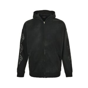 Balenciaga 24Fw Reverse Tower Zip Hooded Jacket