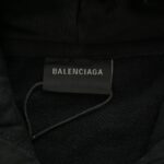 Balenciaga 24Fw Reverse Tower Zip Hooded Jacket