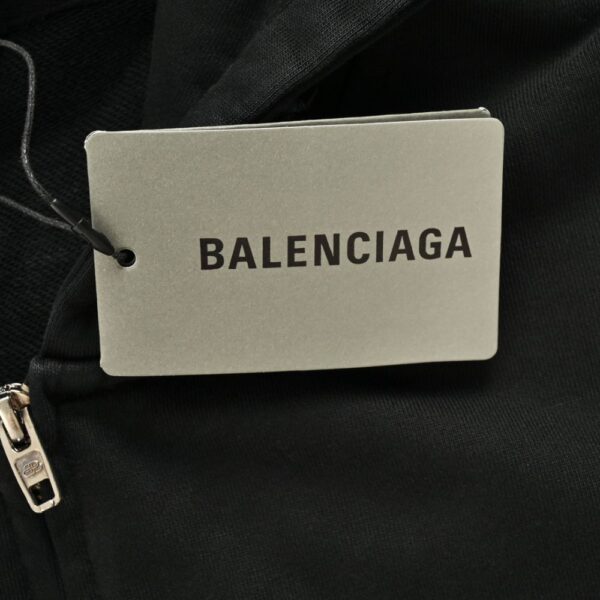Balenciaga 24Fw Reverse Tower Zip Hooded Jacket