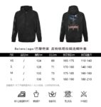 Balenciaga 24Fw Reverse Tower Zip Hooded Jacket