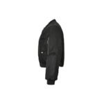 Balenciaga 24Fw Sleeve Zipper Cropped Bomber Jacket