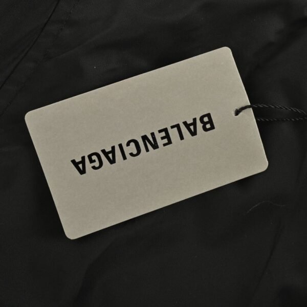 Balenciaga 24Fw Sleeve Zipper Cropped Bomber Jacket