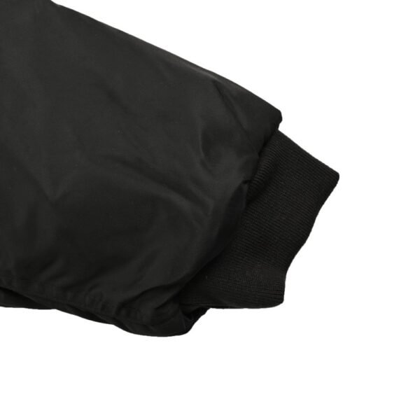 Balenciaga 24Fw Sleeve Zipper Cropped Bomber Jacket