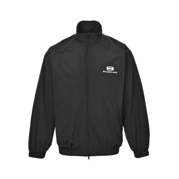 Balenciaga 24Fw Double Ring Letter Embroidery Jacket