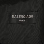 Balenciaga 24Fw Double Ring Letter Embroidery Jacket