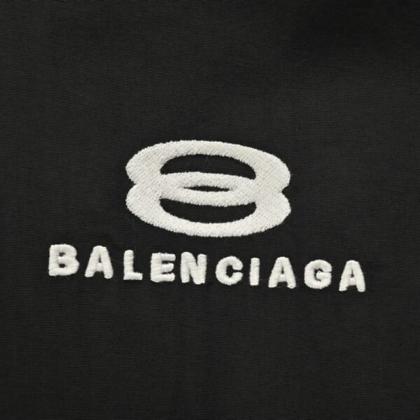 Balenciaga 24Fw Double Ring Letter Embroidery Jacket