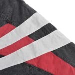 Balenciaga 22Fw Embroidered Heavy Washed Denim Jacket