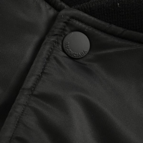 Balenciaga 24Fw Bomber curved letter light flight cotton jacket