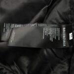 Balenciaga 24Fw Bomber curved letter light flight cotton jacket