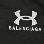 Balenciaga 24Fw Under Armour co-branded embroidered jacket
