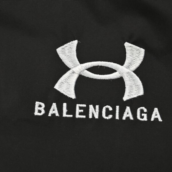 Balenciaga 24Fw Under Armour co-branded embroidered jacket
