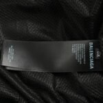 Balenciaga 24Fw Under Armour co-branded embroidered jacket