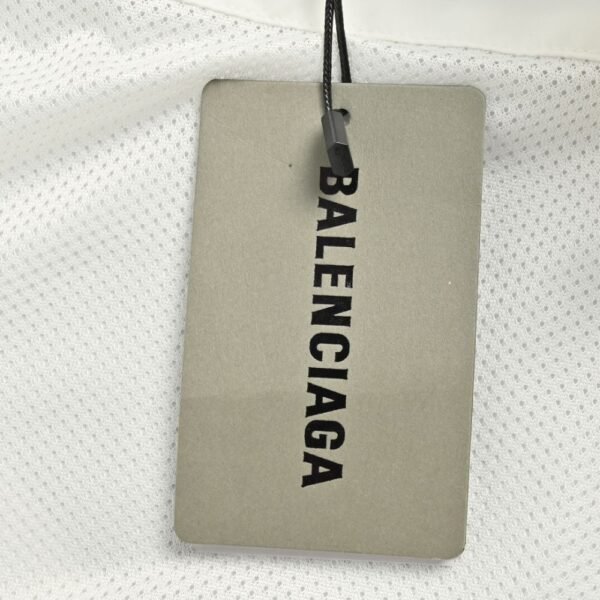 Balenciaga 23Fw Letter patchwork jacket White