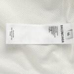 Balenciaga 23Fw Letter patchwork jacket White