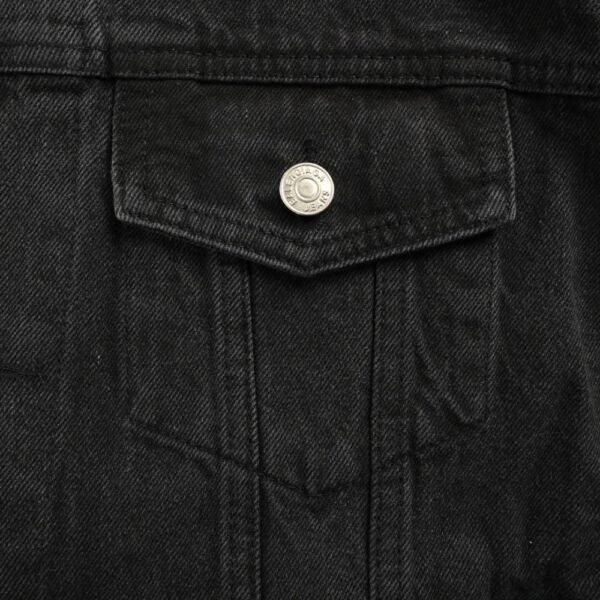 Balenciaga 24Fw Coke Embroidered Denim Jacket