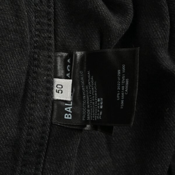 Balenciaga 24Fw Coke Embroidered Denim Jacket